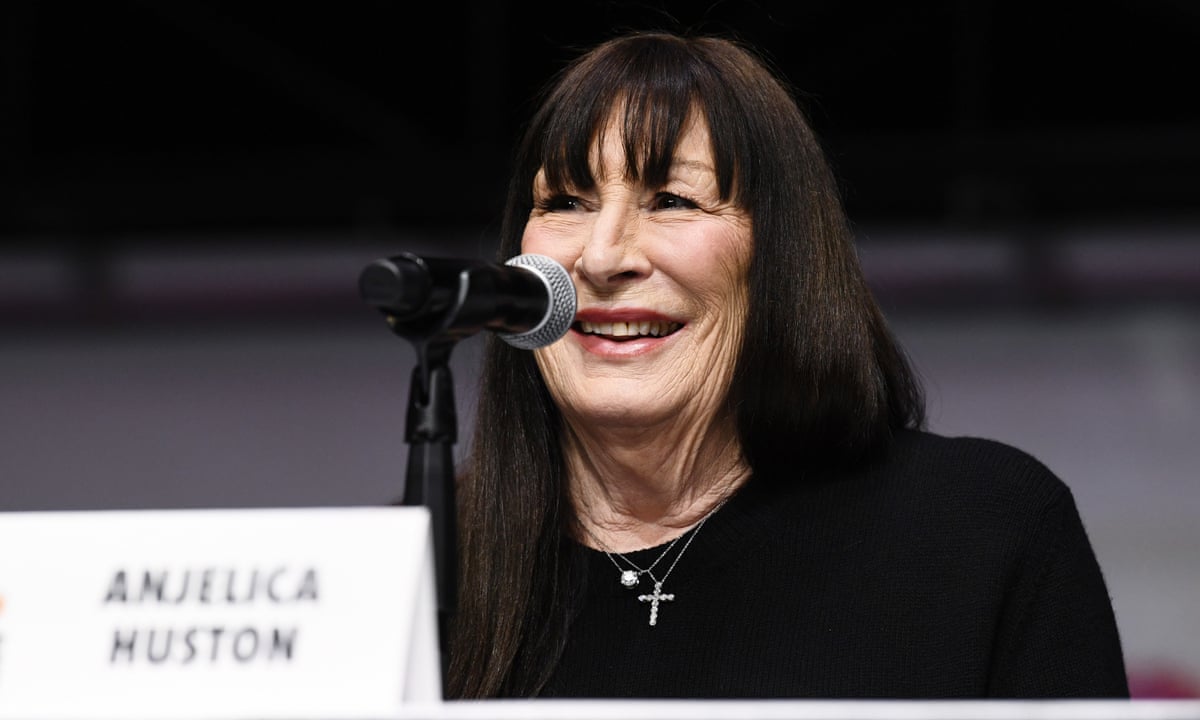 Anjelica Huston reveals cancer diagnosis – but says she is now 'in the clear' | Movies | The Guardian