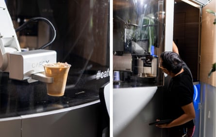 Francisco, the robot, offered the same high-quality options as most other coffee shops.