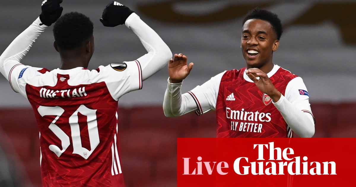 Europa League Clockwatch Arsenal 3 0 Dundalk Rangers 1 0 Lech Poznan And More As It Happened Football The Guardian