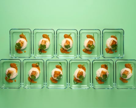 Nadiya Hussain’s carrot and cod curry.
