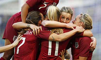 White pounces as Neville's team limp on in SheBelieves Cup