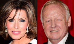 Natasha Kaplinsky and Les Dennis