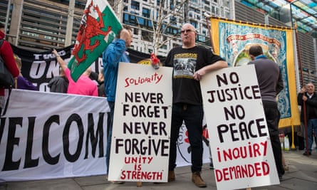 Protesters in London last month calling for an inquiry into Orgreave.