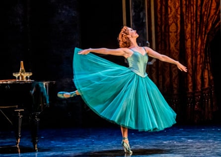 Ashley Shaw (Victoria Page) in The Red Shoes by Matthew Bourne at Sadler’s Wells.