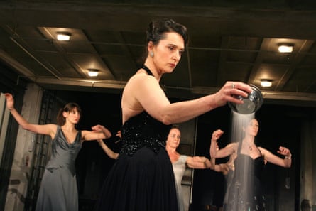 Kate Duchene (Hecuba) in Women of Troy by Euripides, at the Lyttelton theatre in 2007.