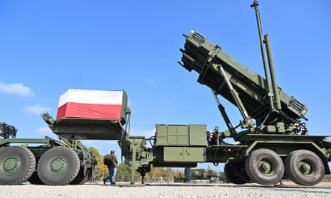 The US MIM-104 Patriot surface-to-air missile system