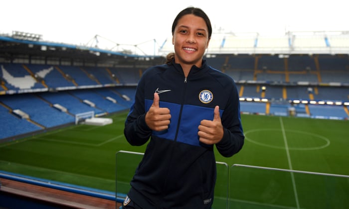 Sam Kerr S Watershed Move And The Start Of The New Normal For Women S Football Samantha Lewis Sport The Guardian