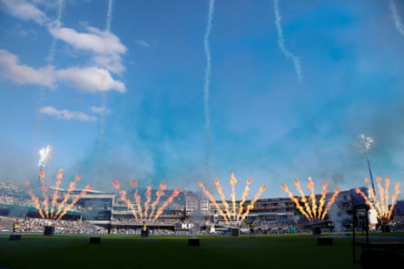 Fireworks at the Oval