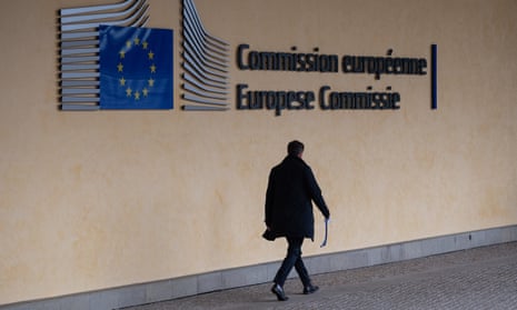 The EU commission building