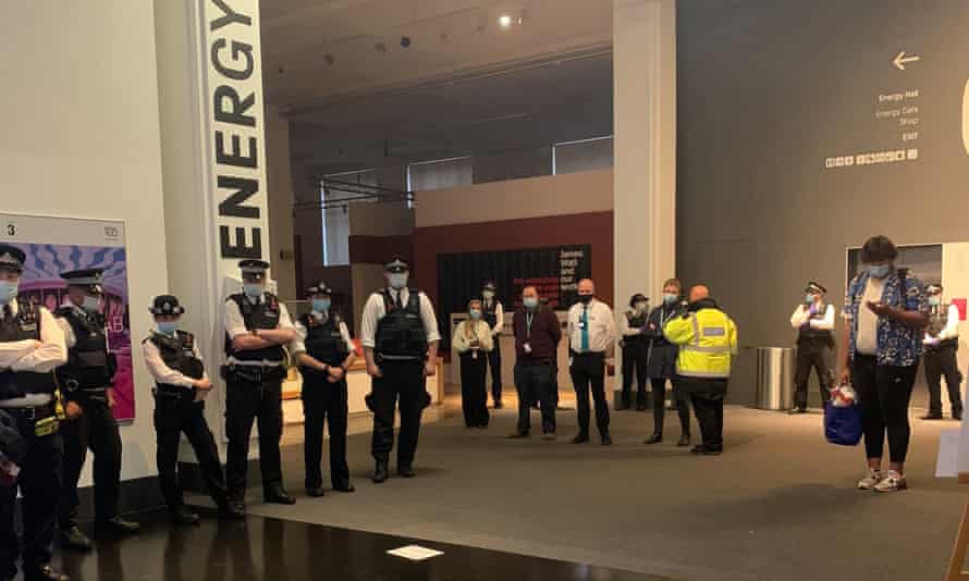 ukscn london Science Museum protest