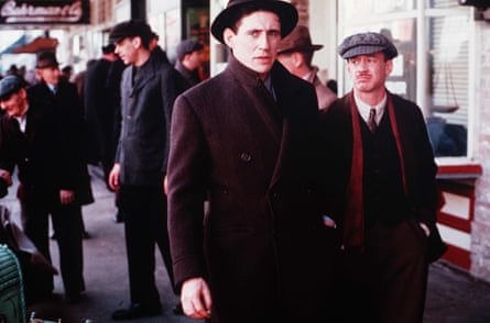 Byrne in Miller’s Crossing, the Coen Brothers’ 1990 neo-noir gangster film.