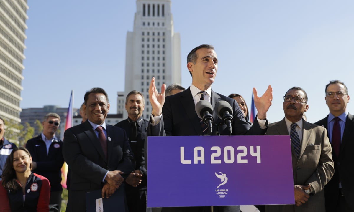 LA Olympics bid leader appears to concede 2024 Games to Paris LA Olympic Games | The Guardian