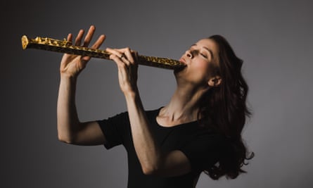 Tali Rubinstein, contemporary jazz and classical recorder player.