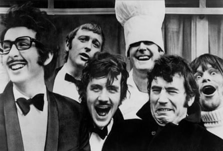 ‘I was in awe’ … Gilliam, far right, with the Pythons.
