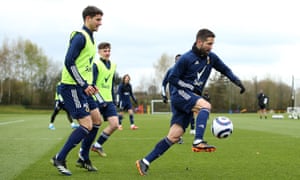 Wolves training