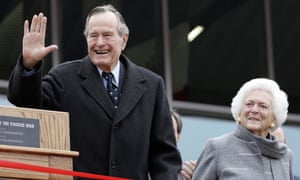 George HW Bush was expected to go home in a couple of days.