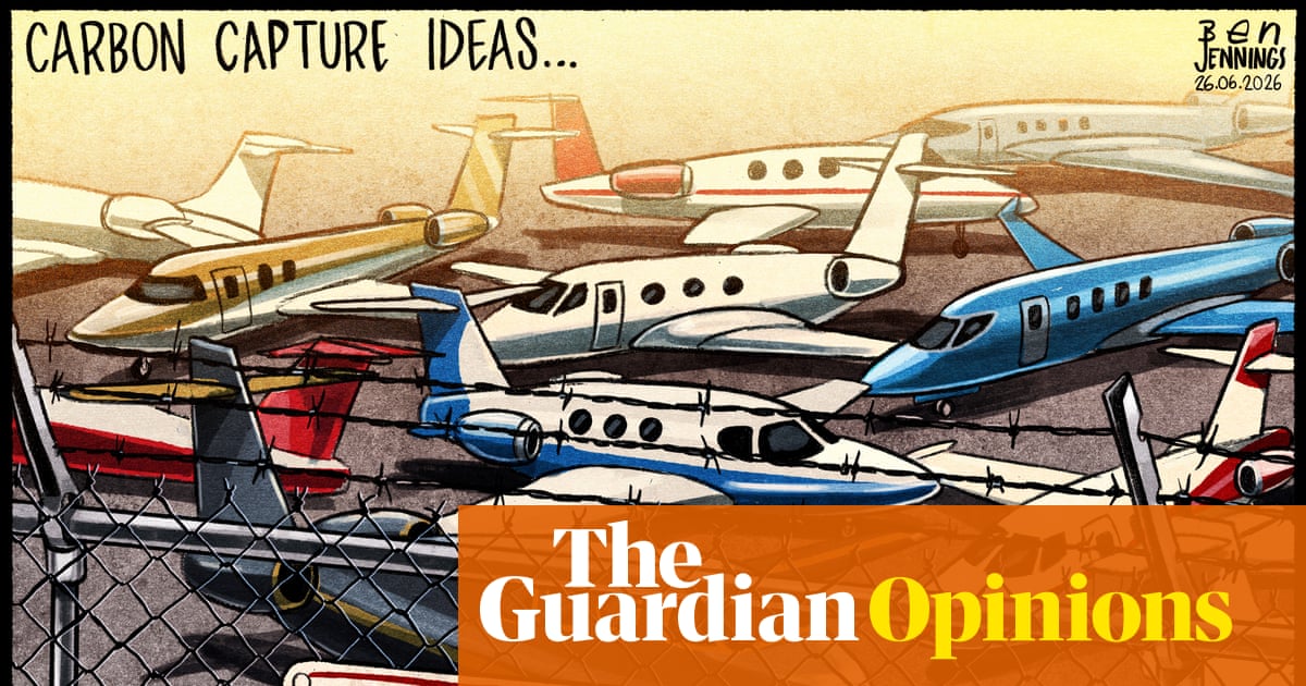 Ben Jennings on a new idea for ‘carbon capture’ – cartoon