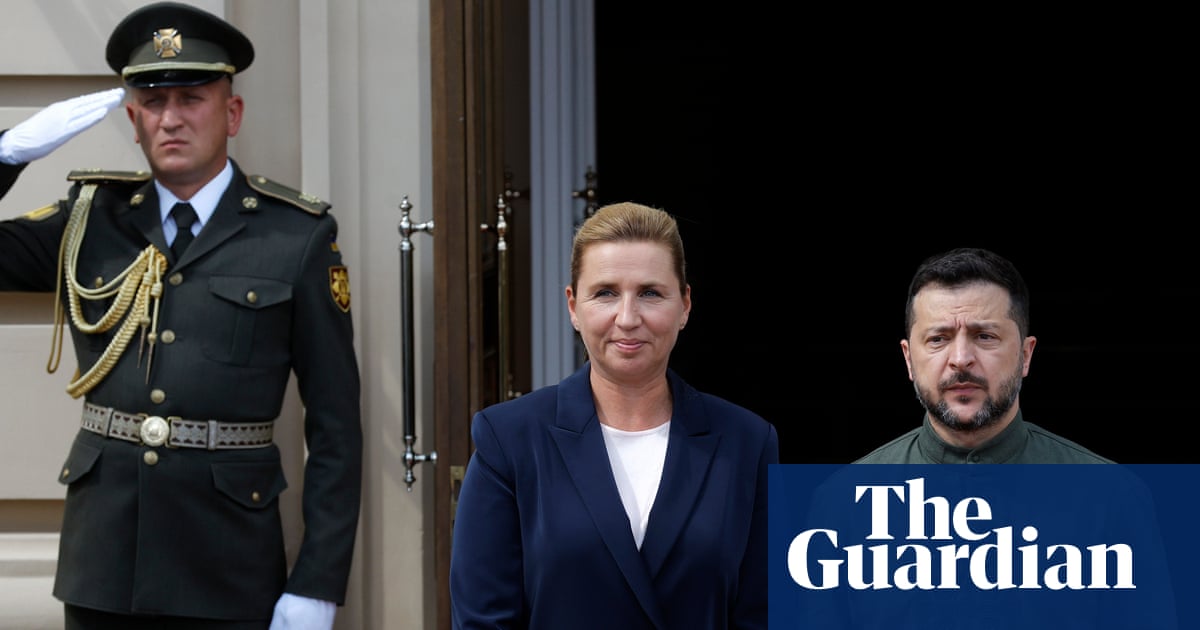 ‘Fix that little spot’: Danish PM receives beauty tips even when in a war zone