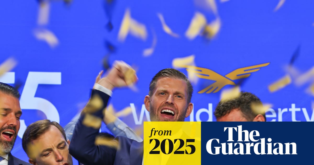 Trump fortune balloons by billions after family firm’s crypto token starts trading