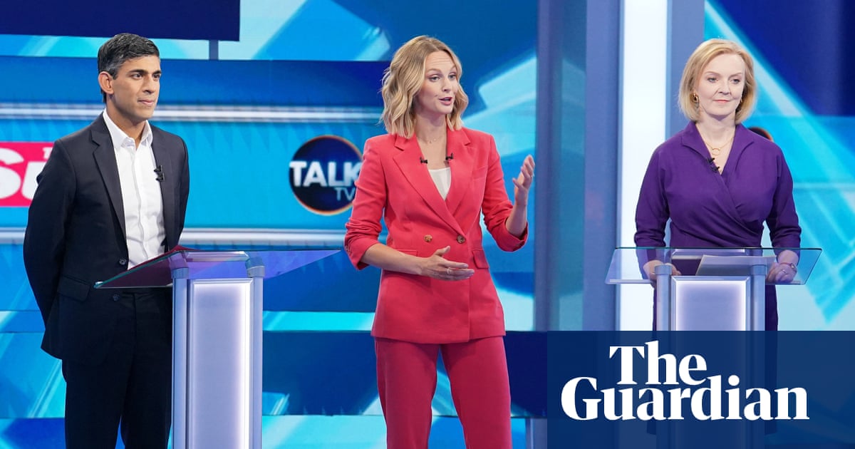 TV debate between Truss and Sunak cancelled after presenter faints