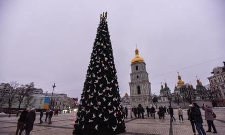 Christmas tree in Kyiv