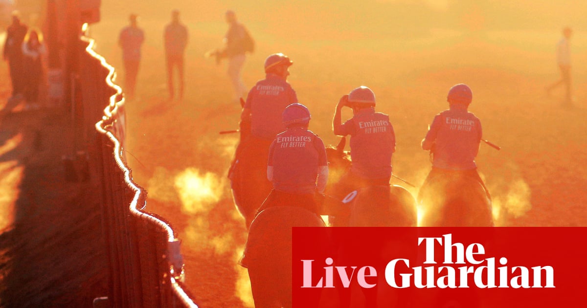 Breeders’ Cup 2025 horse racing: day one – live