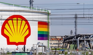 The Shell Pernis site in Rotterdam, The Netherlands.