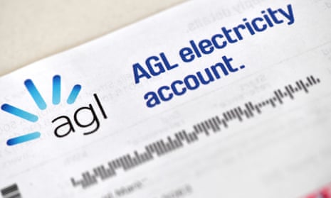 An AGL power bill