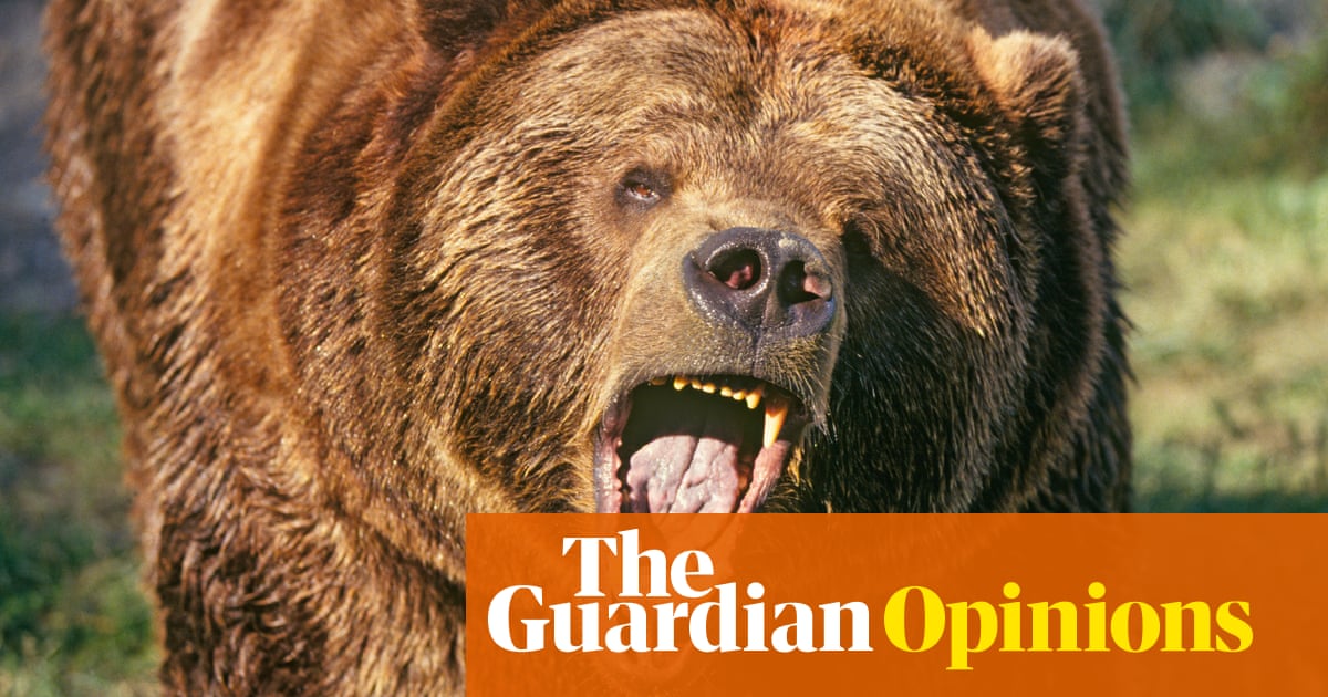 Could you take down a grizzly bear with your bare hands? My husband believes he can Emma Could you take down a grizzly bear with your bare hands? My husband believes he can Emma
