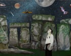 Nicole Eisenman review – ICE-like goons clash with sublime stargazing as America’s magical magpie returns