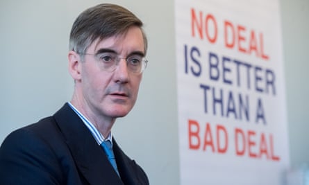 Jacob Rees-Mogg ‘was basically calling for a no-deal’, according to those who attended the meetings with the PM.