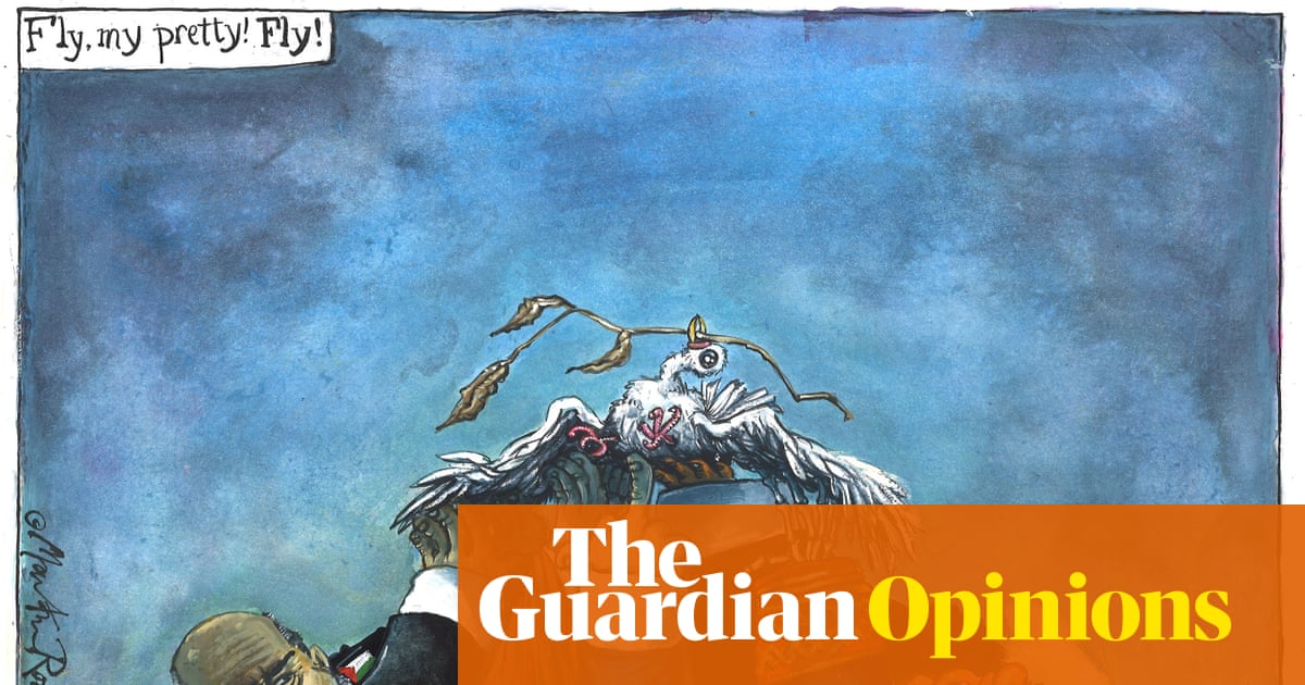 Amid the Gaza Ceasefire: A Cartoon Reflection by Martin Rowson