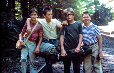 Photo by c.Columbia/Everett / Rex Features (603254a) ‘Stand By Me’ - Wil Wheaton, River Phoenix, Corey Feldman, Jerry O’Connell ‘Stand By Me’ film - 1986