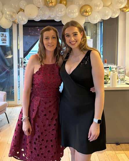 Clare Moffat and her daughter