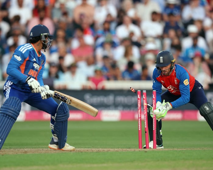 England defy the odds as careless India crash to record T20 defeat