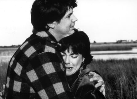 Mark Little and Linda Hartley as Joe and Kerry Mangel in 1991