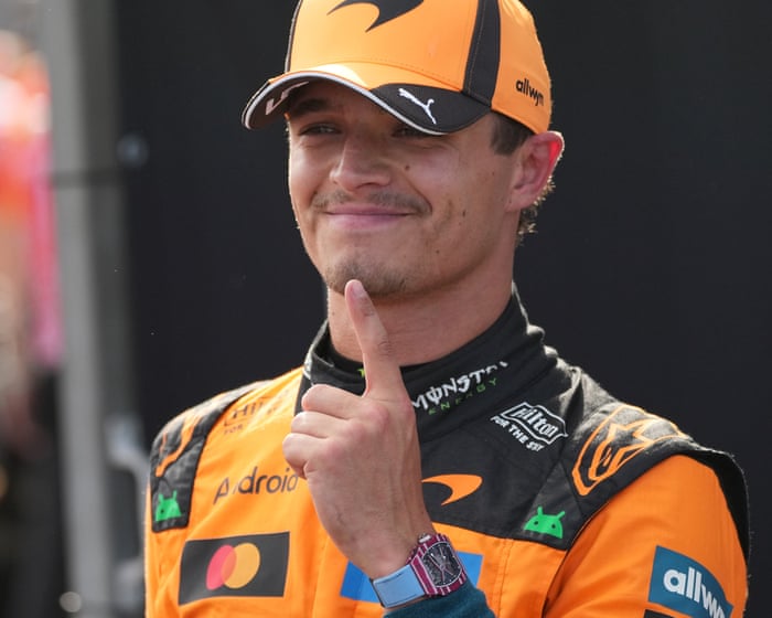McLaren’s Lando Norris snatches pole from Hamilton at Hungarian Grand Prix