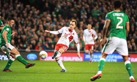 Eriksen had received plenty of plaudits after his brilliant hat-trick helped Denmark to a 5-1 win against the Republic of Ireland in Dublin.