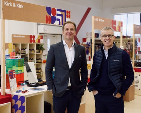 Simon Forbes and Chris Wood in Thrive Street 2025 in Manchester