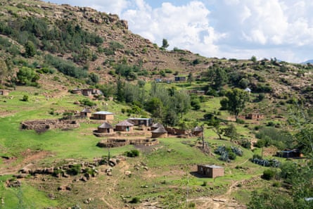 A view of homes in Daliwe valley
