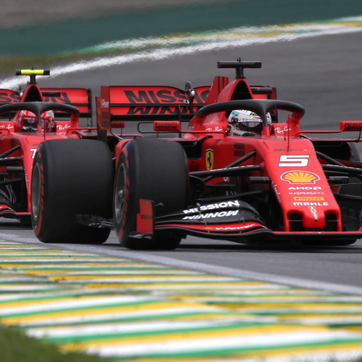 Charles Leclerc Says Sebastian Vettel Knows He Was In The Wrong For F1 Crash Formula One 2019 The Guardian