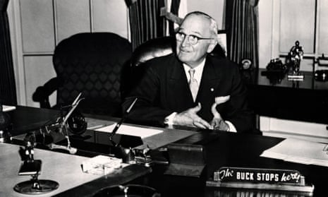 Harry Truman. ‘He was remarkable in a lot of ways and, at the same time, unremarkable. He had faith in humanity and he retained that the rest of his life despite this decision and others.’