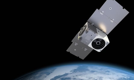 Planet Labs' Pelican satellite in orbit