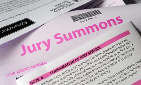 A jury summons letter