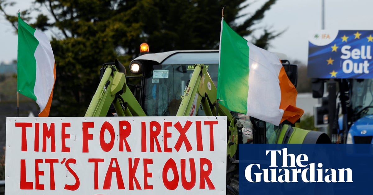 Thousands of Irish farmers protest against EU-Mercosur trade deal