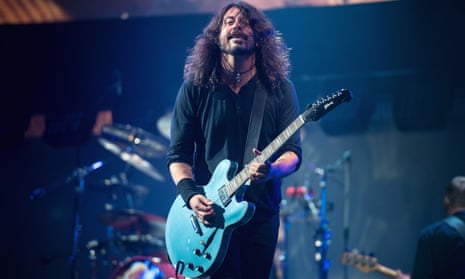 Dave Grohl of Foo Fighters.