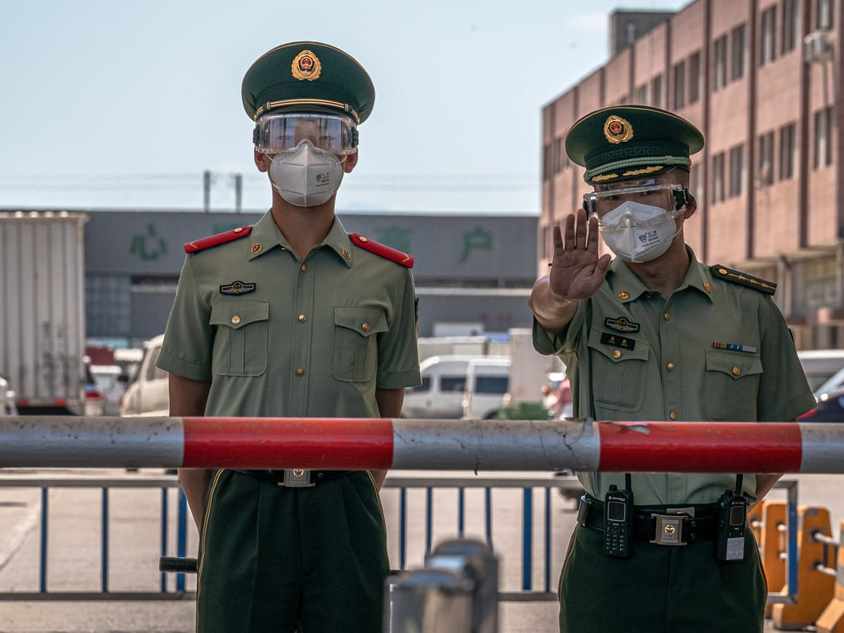 Beijing lockdown tightens as new coronavirus outbreak spreads | China | The  Guardian