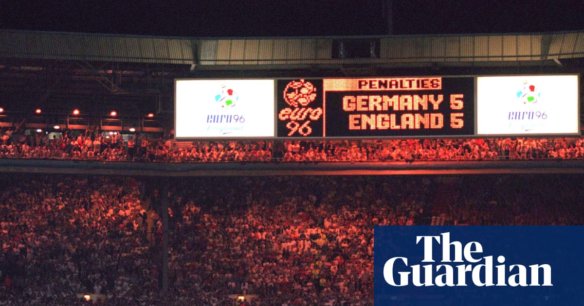 ‘You better remember where you were watching’: 30 years on from England’s loss to Germany at Euro 96