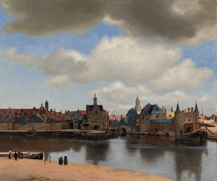 View of Delft by Vermeer