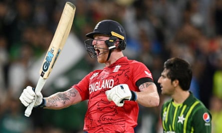 Ben Stokes was part of England’s T20 World Cup winning side and was named as Wisden’s leading men’s cricketer of the year for 2022.